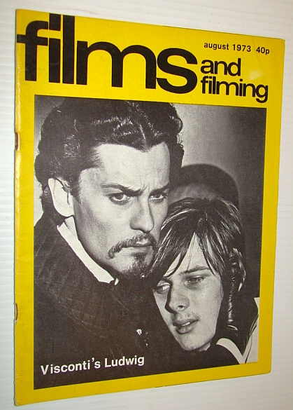 Films and Filming Magazine, August 1973 - Cover Photo From Visconti's Ludwig