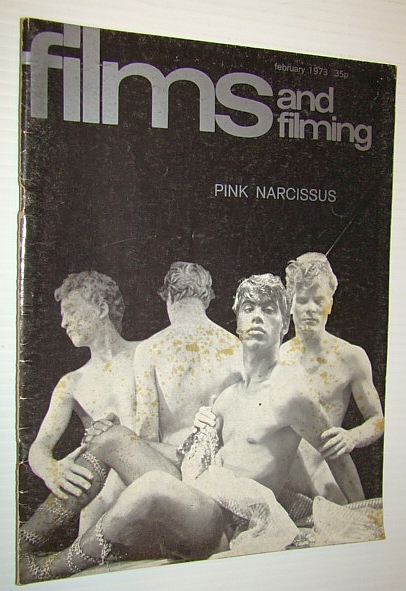 Films and Filming Magazine, February 1973 - Cover Photo of 'Pink Narcissus'