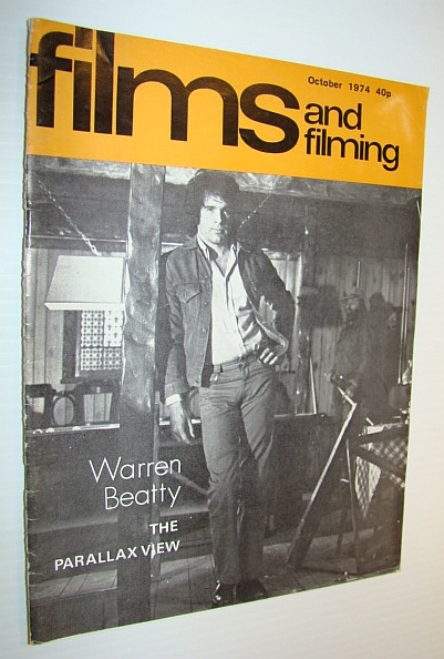 Films and Filming Magazine, October 1974 - Warren Beatty Cover Photo