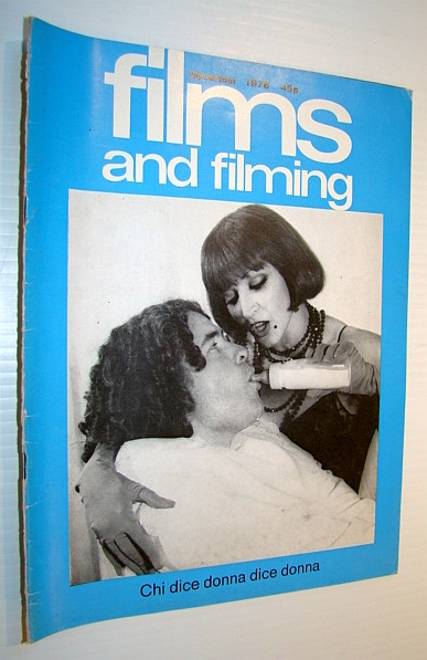 Films and Filming Magazine, December 1976 - Cover Photo of Francoise Fabian