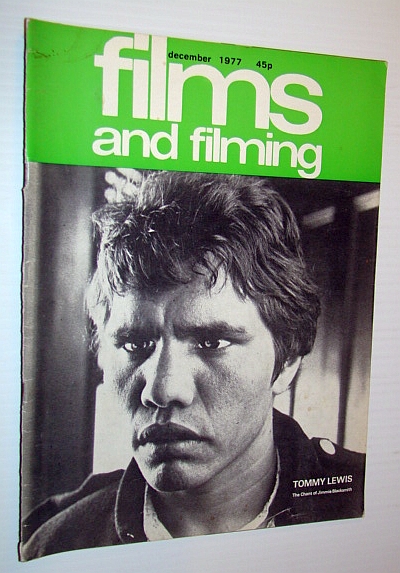 Films and Filming Magazine, December 1977 - Tommy Lewis Cover Photo
