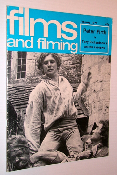 Films and Filming Magazine, February 1977 - Cover photo of Peter Firth in Tony Richardson's 'Joseph Andrews'