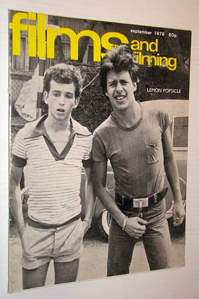 Films and Filming Magazine, September 1978 - Cover Photo from 'Lemon Popsicle'