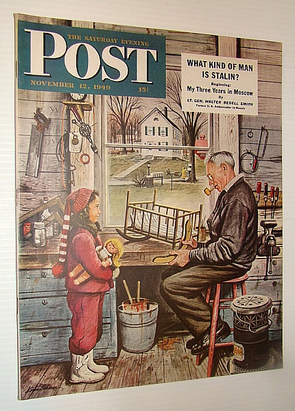 The Saturday Evening Post Magazine, November 12, 1949 - What Kind of Man is Stalin / Minot, North Dakota