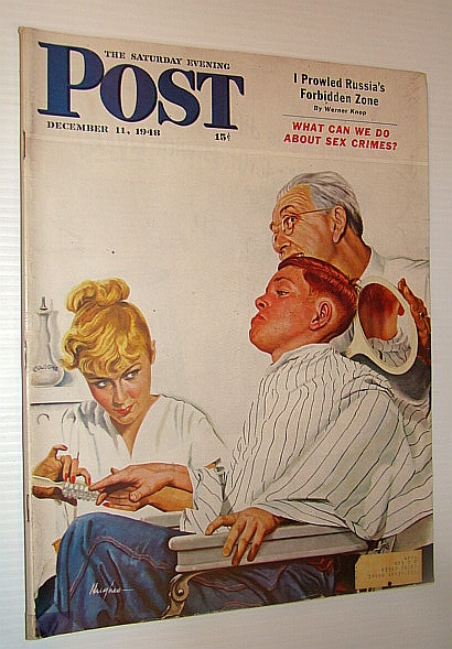 The Saturday Evening Post, December 11, 1948 - I Prowled Russia's Forbidden Zone / What Can We Do About Sex Crimes / Los Alamos / The Man Who Invented Scotch Tape