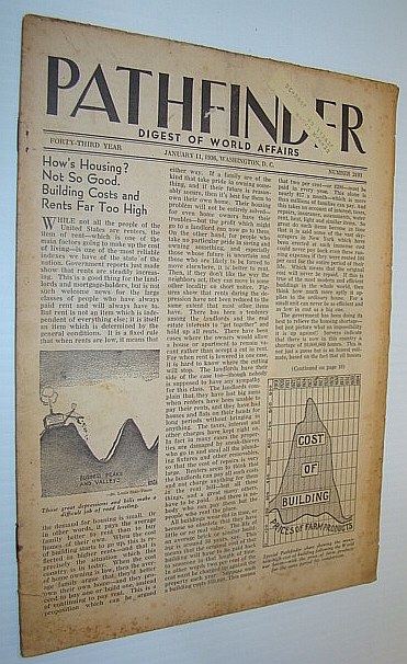 Pathfinder Magazine - A Weekly Digest of World Affairs From the Nation's Capital, January 11, 1936 - Italy-Ethiopia War Drags On