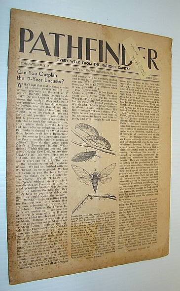 Pathfinder Magazine - A Weekly Digest of World Affairs From the Nation's Capital, July 4, 1936 - Can You Outplan the 17-Year Locusts