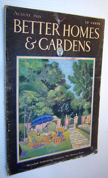 Image for Better Homes and Gardens Magazine, August 1929 - Madame Galli-Curci and Her Catskill Home Better Homes and Gardens Magazine, August 1929 - Madame Galli-Curci and Her Catskill Home