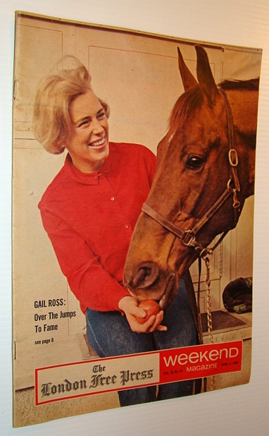 Weekend Magazine, 11 June 1966 (Newspaper Insert) - Gail Ross Cover Photo