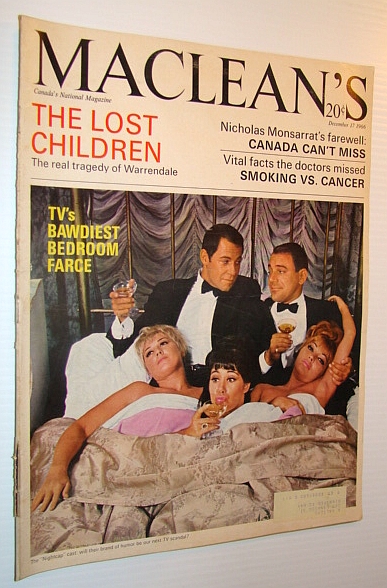 Maclean's, Canada's National Magazine, 17 December 1966 - Feature Article on the Nightcap TV Show