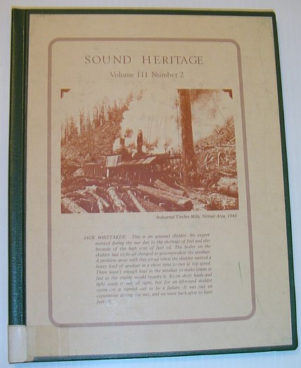 Sound Heritage - Volume III, Number 2 (British Columbia Aural History)