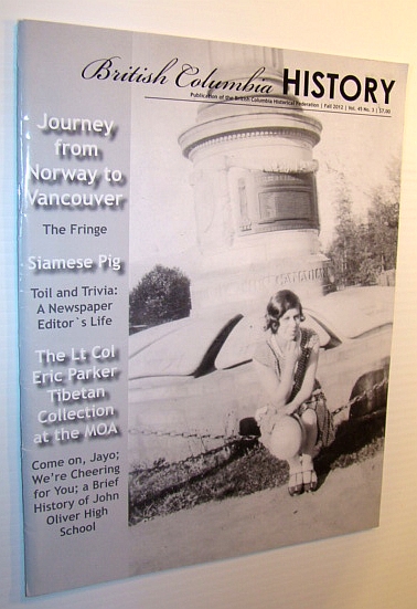 British Columbia History, Fall 2012 - Journey From Norway to Vancouver