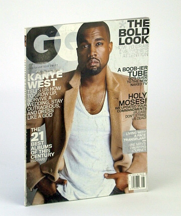 Image for GQ Magazine, August (Aug.) 2014 - Kanye West Cover GQ Magazine, August (Aug.) 2014 - Kanye West Cover