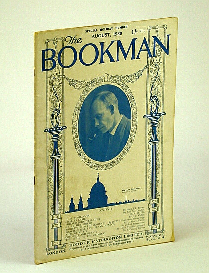 The Bookman (Magazine), August (Aug.) 1930: Frank Kendon / Manuscript Collecting / Garcilaso De La Vega / H.M. Tomlinson