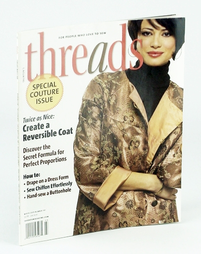 Threads Magazine, February / March 2009, Number 141 - Special Couture Issue