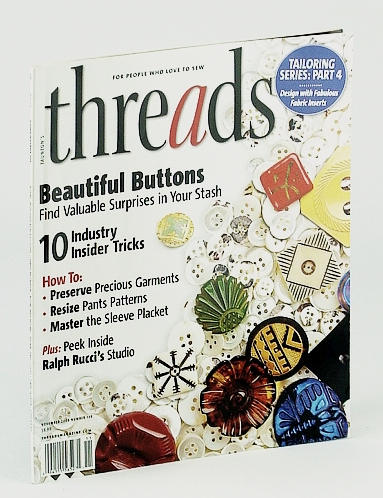 Image for Threads Magazine, October / November 2008, Number 139 - Tailoring Series, Part 4 Threads Magazine, October / November 2008, Number 139 - Tailoring Series, Part 4