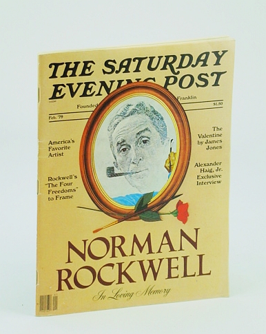 The Saturday Evening Post, February (Feb.) 1979 - Norman Rockwell Memorial Issue
