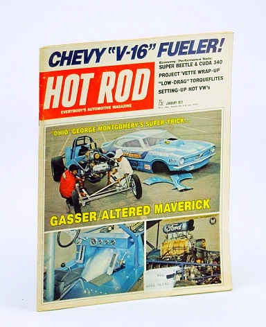 Hot Rod Magazine, January (Jan.) 1971 - Chavy 