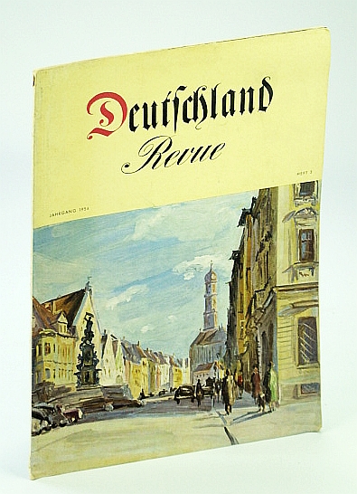 Deutschland Revue (Journal/Magazine of the German Center For Tourism) Jahrgang 1954, Heft 3
