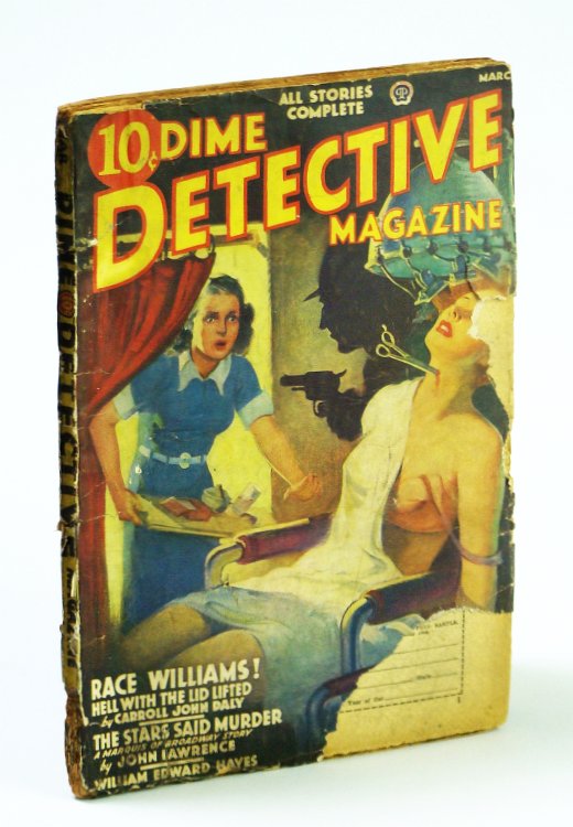 Dime Detective Magazine, March (Mar.) 1939, Vol 29, No. 4