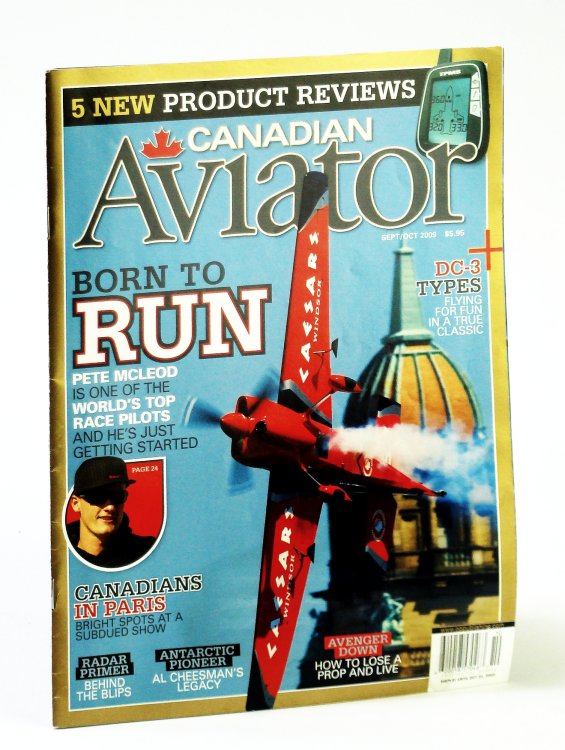 Canadian Aviator Magazine, September / October 2009 - Race Pilot Pete McLeod