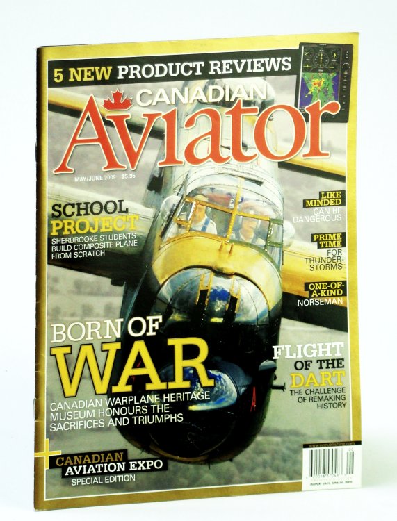 Canadian Aviator Magazine, May / June 2009 - Sherbrooke Students Build Composite Plane from Scratch
