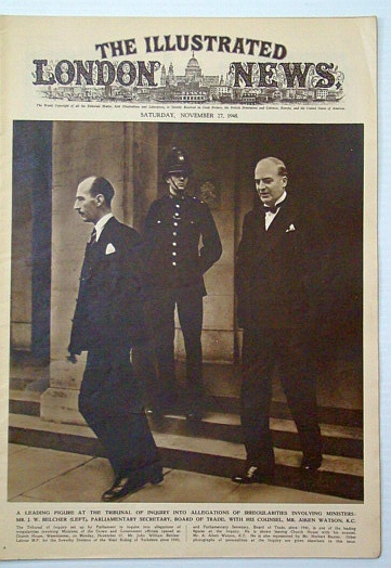 The Illustrated London News, Saturday, November (Nov.) 27, 1948: Canada's New Prime Minister, Louis St. Laurent / U.S. Navy tests 