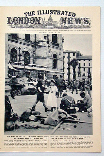 The Illustrated London News, June 26, 1945: Aftermath of VE Day / Passing of Peter Pan Author, Sir James Barrie