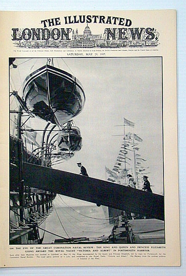 The Illustrated London News, May 29, 1945: Coronation Naval Review