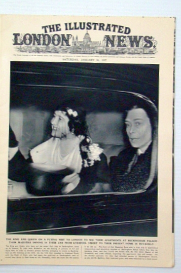 The Illustrated London News, January (Jan.) 16, 1937: Herr Hitler Entertains / Royal Wedding at the Hague