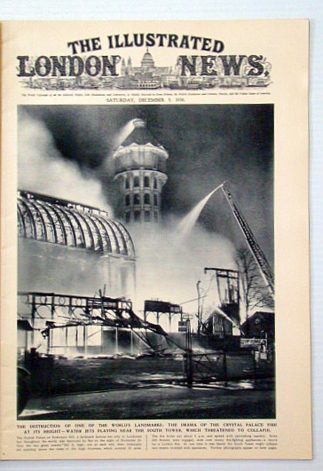 The Illustrated London News, December (Dec.) 5, 1936: Tragic End of the Crystal Palace / Assault on the Nanda Devi