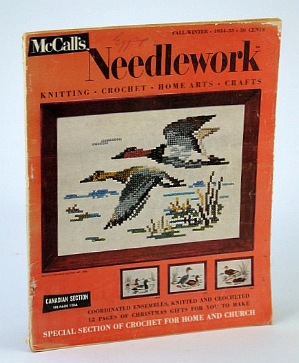 Image for McCall's Needlework Magazine - Knitting, Crochet, Home Arts, Crafts: Fall / Winter 1954 - 1955 McCall's Needlework Magazine - Knitting, Crochet, Home Arts, Crafts: Fall / Winter 1954 - 1955