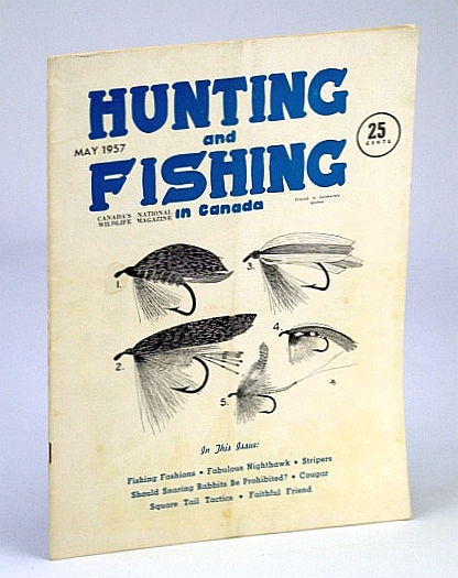 Hunting and Fishing in Canada - Canada's National Wildlife Magazine, May 1957 - Cougar
