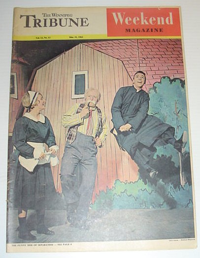 The Winnipeg Tribune - Weekend Magazine, March 31, 1962