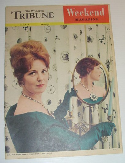 The Winnipeg Tribune - Weekend Magazine, May 12, 1962: Elaine Kennedy Gombault