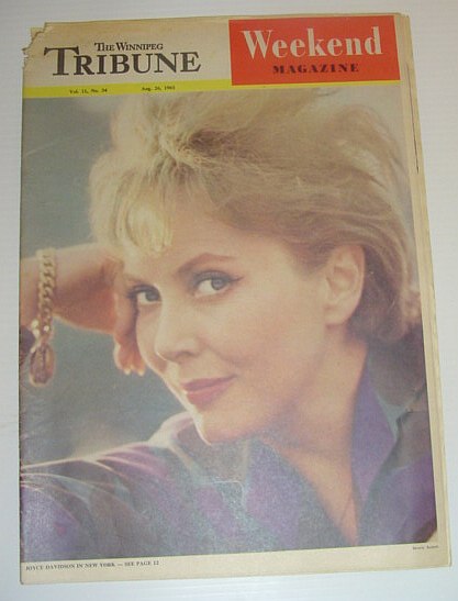 The Winnipeg Tribune - Weekend Magazine, August 26, 1961