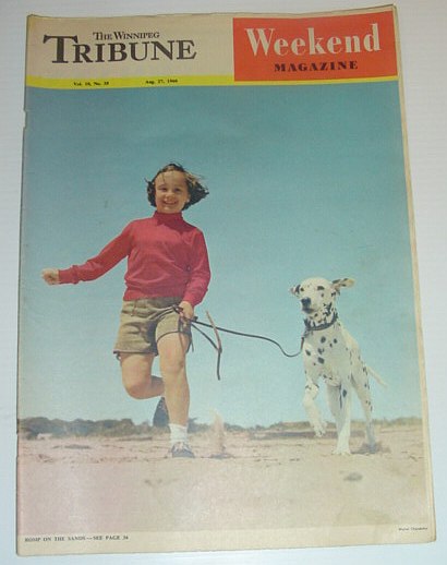 Image for The Winnipeg Tribune - Weekend Magazine, August 27, 1960 The Winnipeg Tribune - Weekend Magazine, August 27, 1960