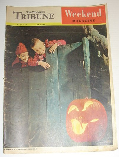 Image for The Winnipeg Tribune - Weekend Magazine, October 29, 1960 The Winnipeg Tribune - Weekend Magazine, October 29, 1960