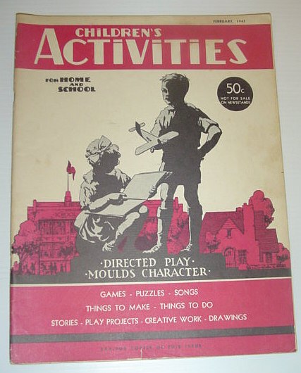 Children's Activities for Home and School, February 1943