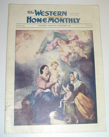 The Western Home Monthly, Winnipeg, Manitoba, December 1923 - Western Canada's Home Magazine