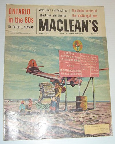 Maclean's Magazine, June 4, 1960 *Peter C. Newman Looks Toward Ontario in the 1960s*