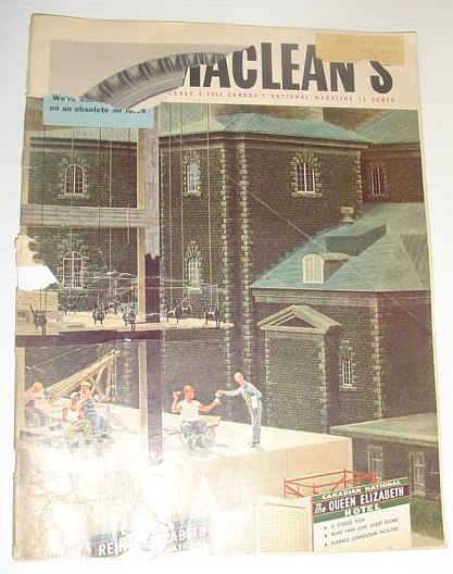 Maclean's Magazine, 4 August 1956 - Leo Koerner / The Private Lives of Byng Whitteker