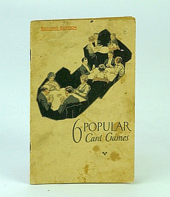 Six (6) Popular Card Games - Auction Bridge, Cribbage, Five Hundred, Pinochle, Pitch, Solitaire