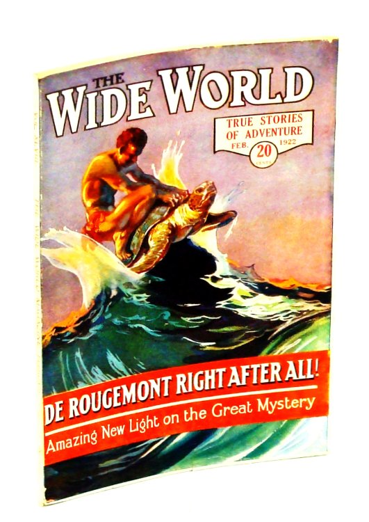 The Wide World, True Stories of Adventure, February [Feb.] 1922, Vol. 48, No. 286: Battle with a Giant Conger Eel