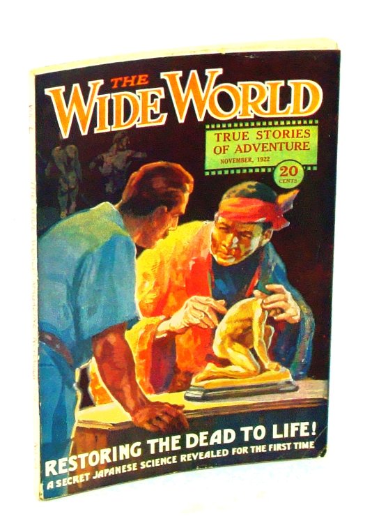 The Wide World Magazine - True Stories of Adventure, November [Nov.] 1922, Vol. 50, No. 295: Restoring the Dead to Life! - A Secret Japanese Science Revealed