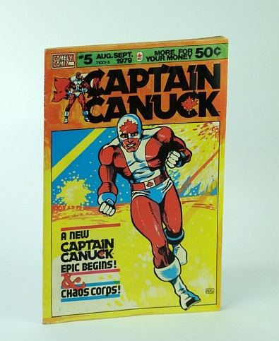 Captain Canuck Comic, Volume 1, Issue #5, August/September 1979