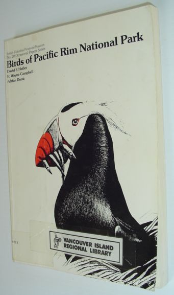 Birds of Pacific Rim National Park - Occasional Papers of the British Columbia Provincial Museum No. 20