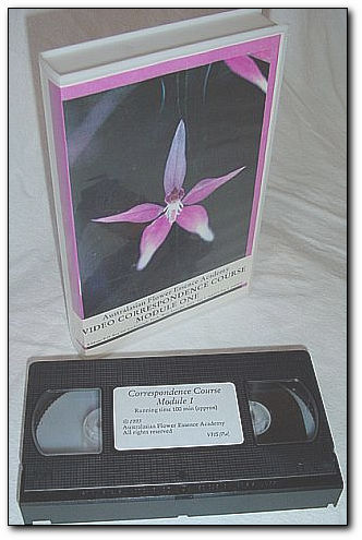 Australasian Flower Essence Academy - Video Correspondence Course - Module 1: VHS Video Tape *PAL Format*