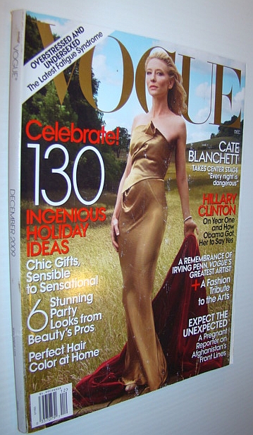 Vogue Magazine (U.S.) December 2009 - Cate Blanchett Cover Photo