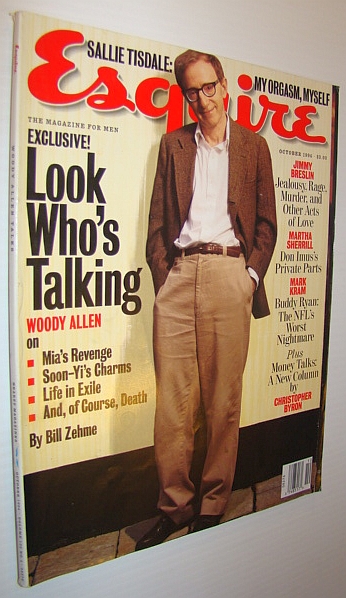 Esquire Magazine, October 1994 - Woody Allen Cover Photo